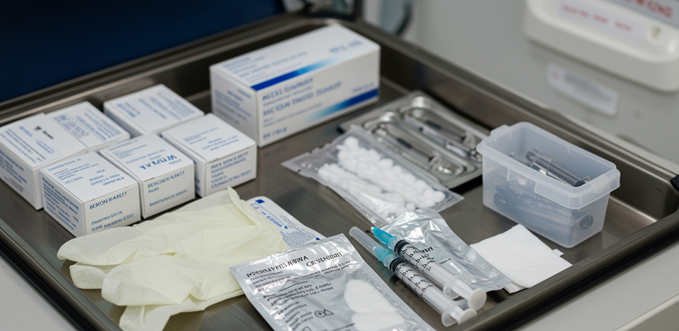 Clean and Sterile Mobile Med Spa Setup